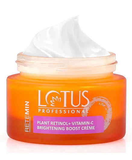 Lotus Professional Retemin Plant Retinol & Natural Vitamin C Brightening Boost Cream Day cream