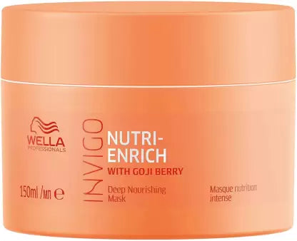 Wella Professionals Invigo Nutri-Enrich Mask, Deep Nourishing & Moisturizing Mask (150 ml)