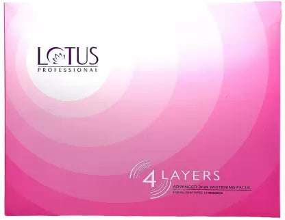 Lotus Professional 4 Layer Whietening Facial Kit