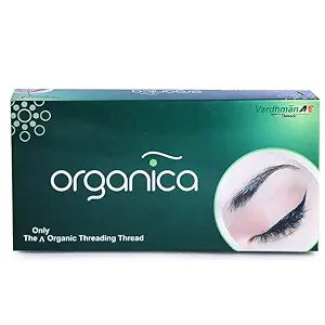 Disposable Organica Eyebrow Thread Organic Cotton Eyebrow Threading Thread Box of 8