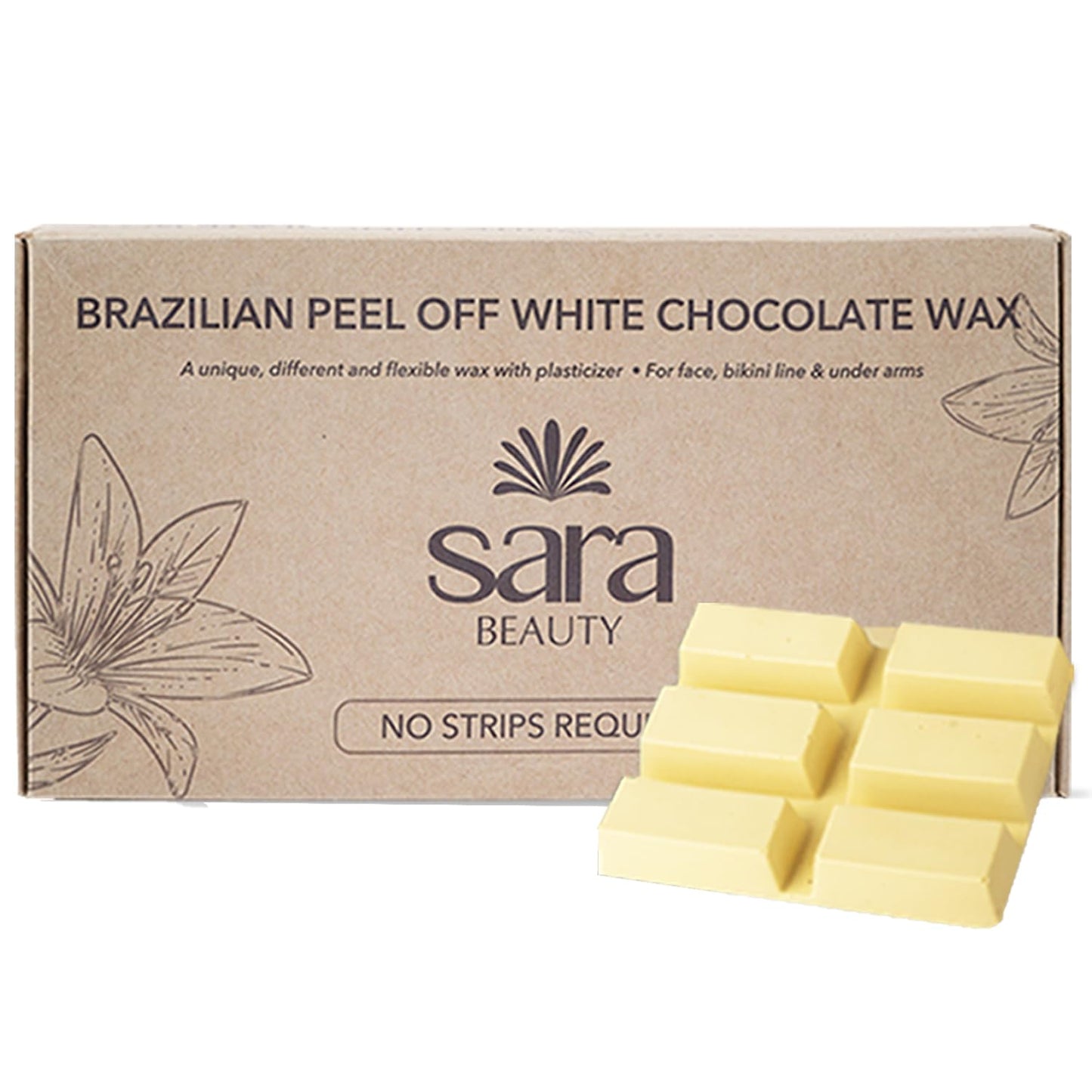 SARA BRAZILIAN WHITE CHOCLATE WAX