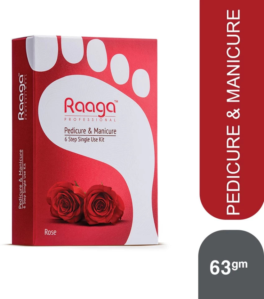 Raaga Professional Pedi Manicure Rose 63g