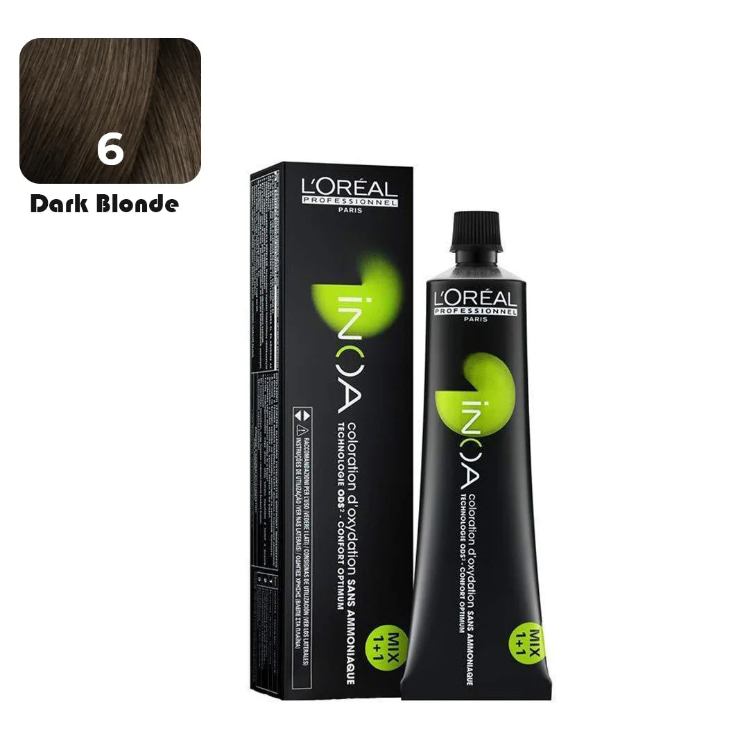 Loreal Professionnel Inoa 2 Parts Shade 6