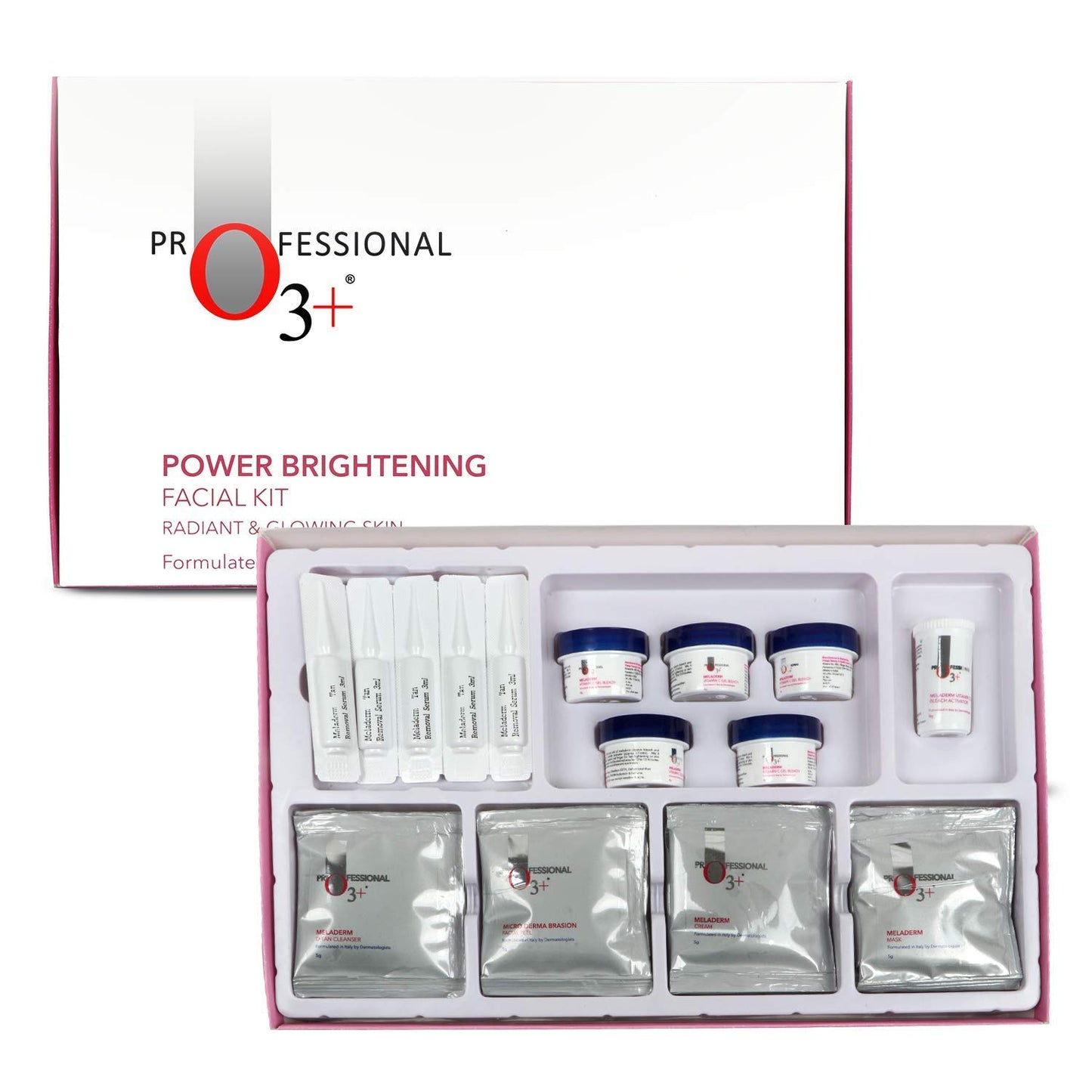 O3+Professional Power Brightening Facial Kit For Dull & Uneven Skin