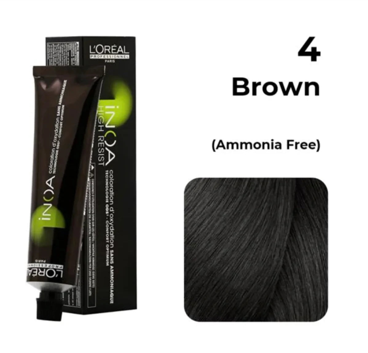 Loreal Professionnel INOA 2 parts SHADE 4