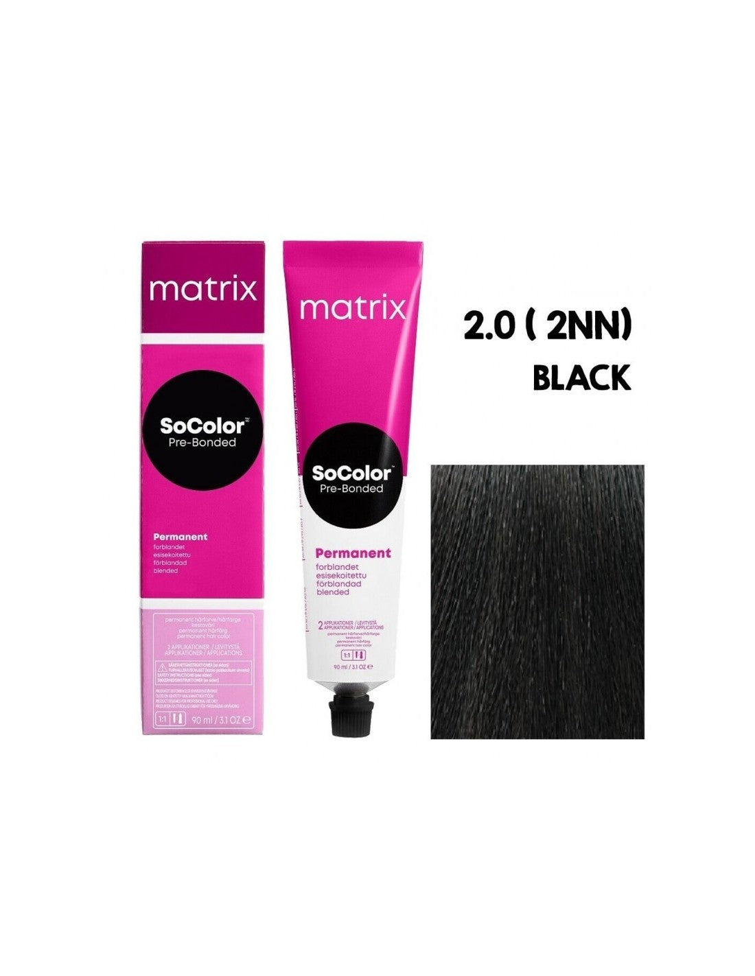 Matrix Professional socolor 2.0 2nn black