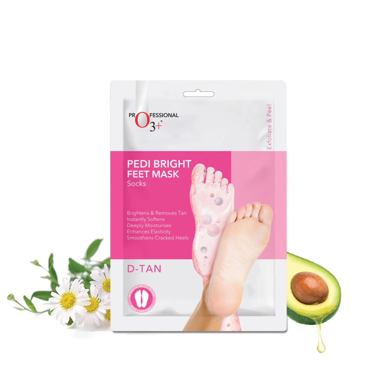 O3+Professional Pedi Bright Foot Socks Cream Mask (40g)