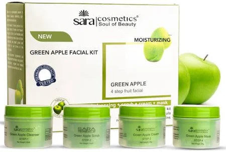SARA GREEN APPLE FACIAL KIT