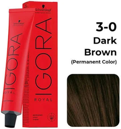 Schwarzkopf Professional Igora Royal 3-0 60 Ml