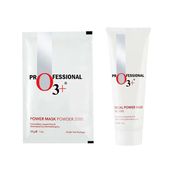 O3+  Professional Facial Power Mask Gel & Power Mask 2080 Powder