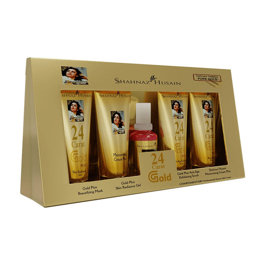 SHAHNAZ HUSAIN 24 CARAT GOLD FACIAL KIT