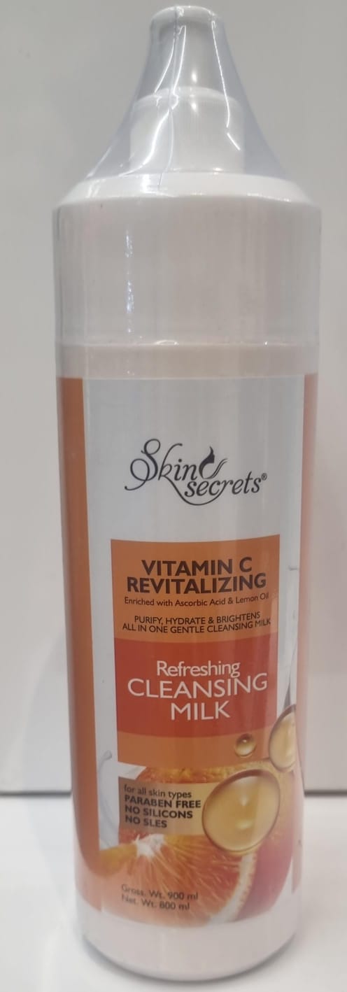 skin secret vitamin c refreshing cleansing milk 800ml
