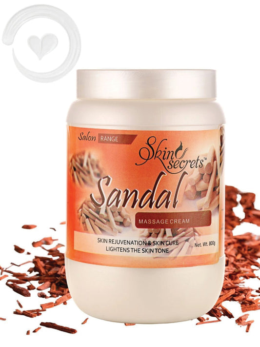 Skin Secrets Sandal Massage Cream For Rejuvenation & Cure - 800 g