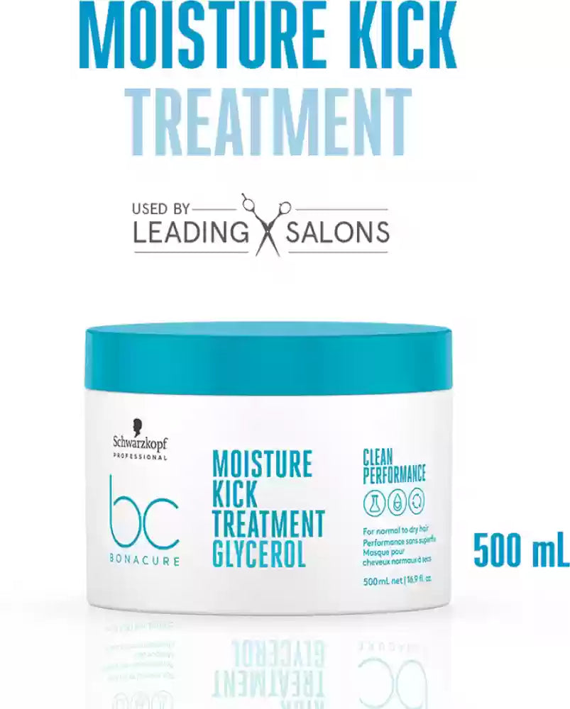 Schwarzkopf Professional Bonacure Moisture Kick Treatment with Glycerol 500ml