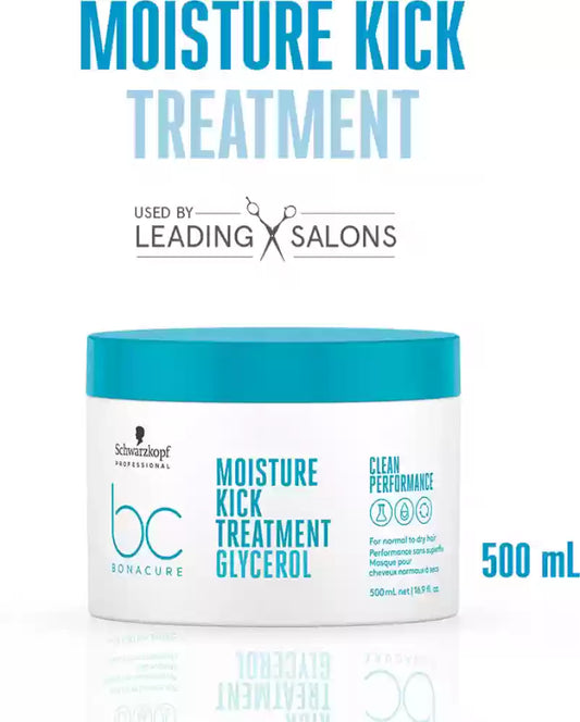 Schwarzkopf Professional Bonacure Moisture Kick Treatment with Glycerol 500ml