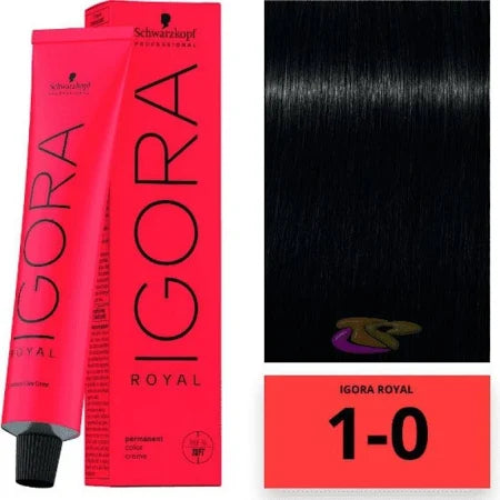 Schwarzkopf Professional Igora Royal 1-0 60 Ml